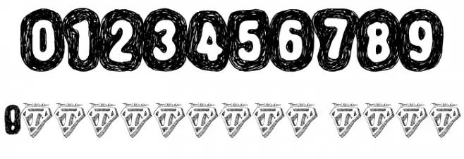 Truffle-Shuffle Font OTHER CHARS