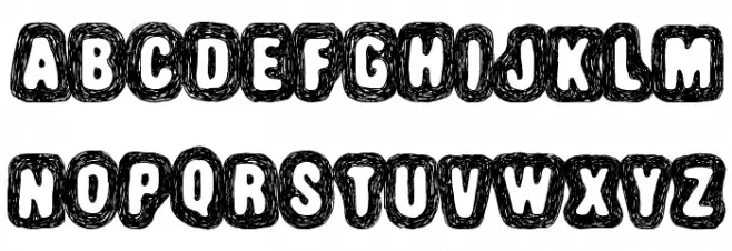 Truffle-Shuffle Schriftart Groß