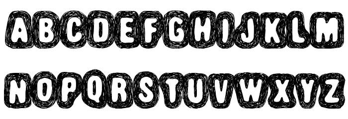 Truffle-Shuffle Font LOWERCASE