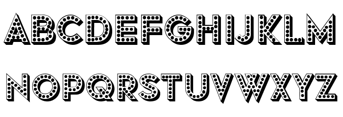 Trug Regular Font Alte caractere