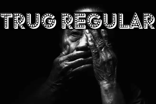 Trug Regular Font examples
