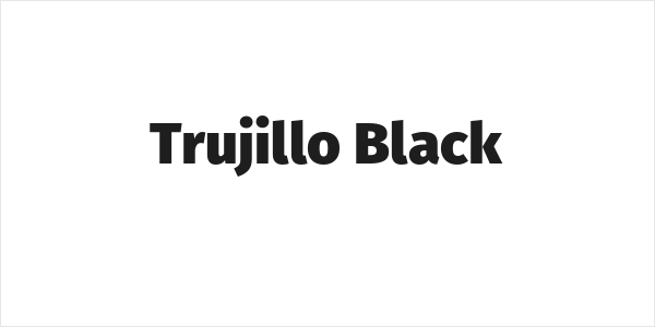 Trujillo Black Logo