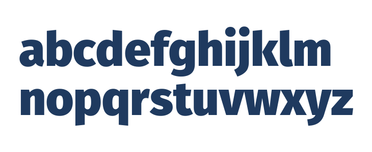 Trujillo Black Lowercase