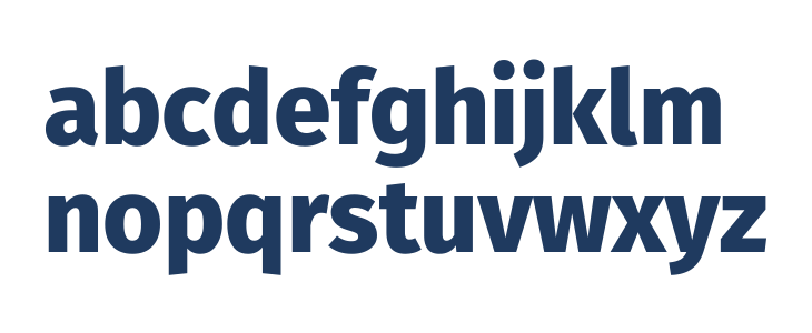 Trujillo ExtraBold Lowercase