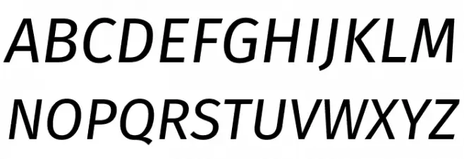 Trujillo Italic Polices MAJUSCULES