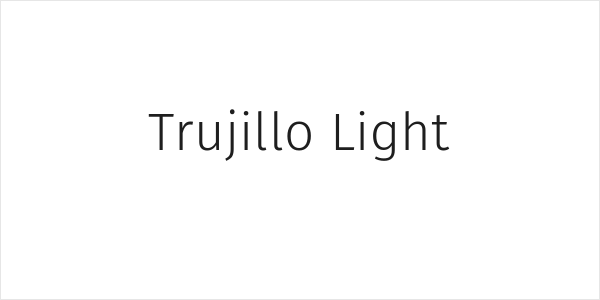 Trujillo Light Logo