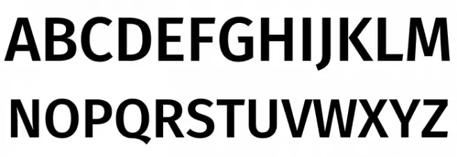 Trujillo Medium Schriftart Groß