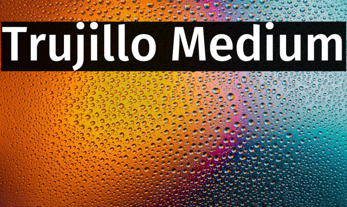 Trujillo Medium Example 1