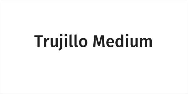 Trujillo Medium Logo