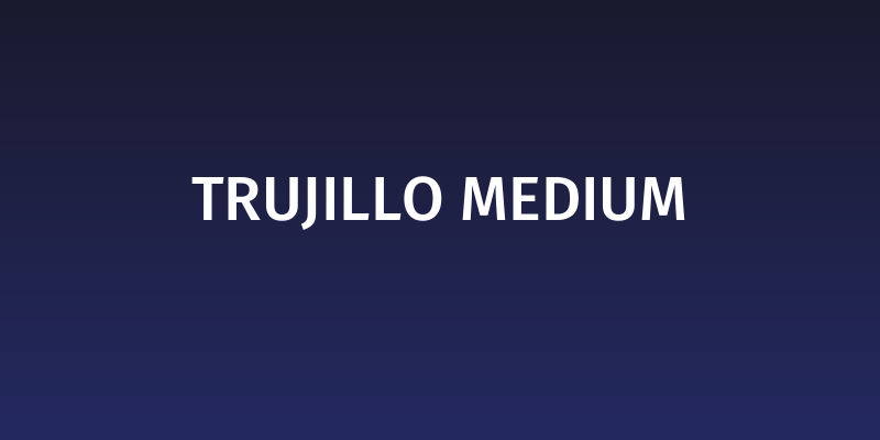 Trujillo Medium Social Header