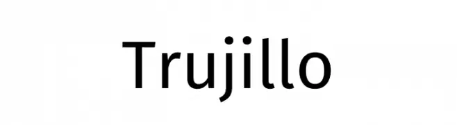 Trujillo  Descarca Fonturi Gratis