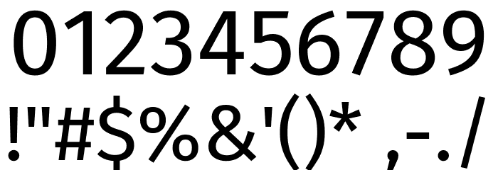 Trujillo Font OTHER CHARS