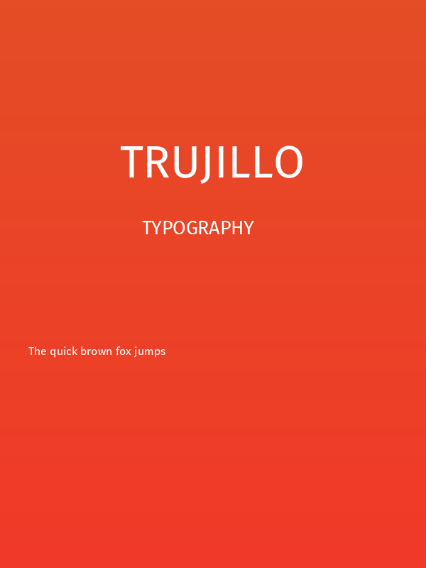 Trujillo Poster