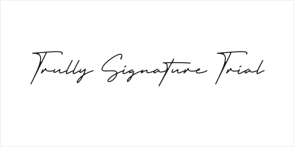 Trully Signature Trial Logo