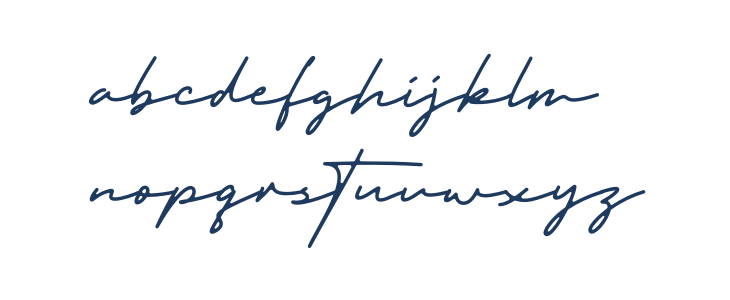 Trully Signature Trial Lowercase