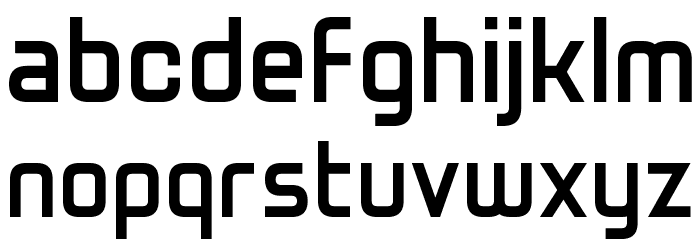 Truly Madly Dpad Font LOWERCASE