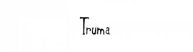 Truma  免费字体下载