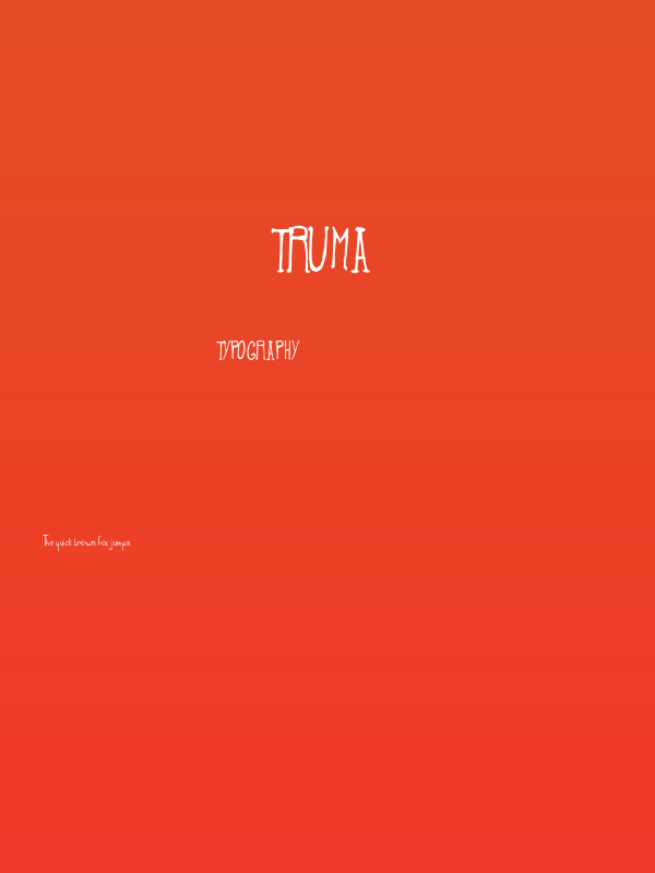 Truma Poster