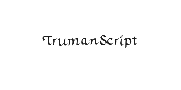 TrumanScript Logo