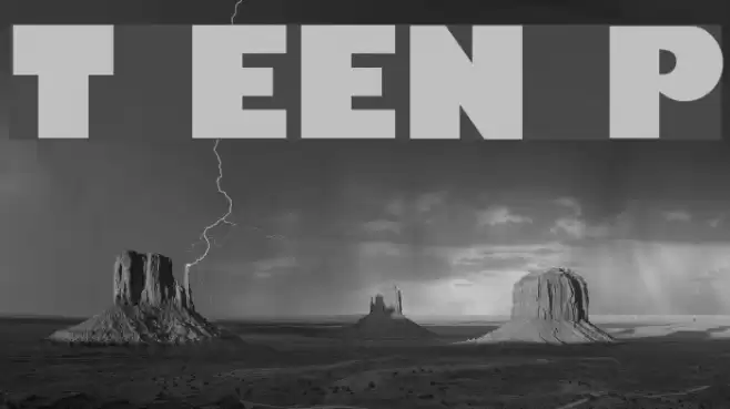 Trumania EEN Plain Font examples