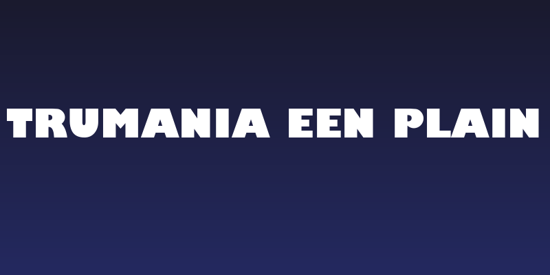 Trumania EEN Plain Social Header