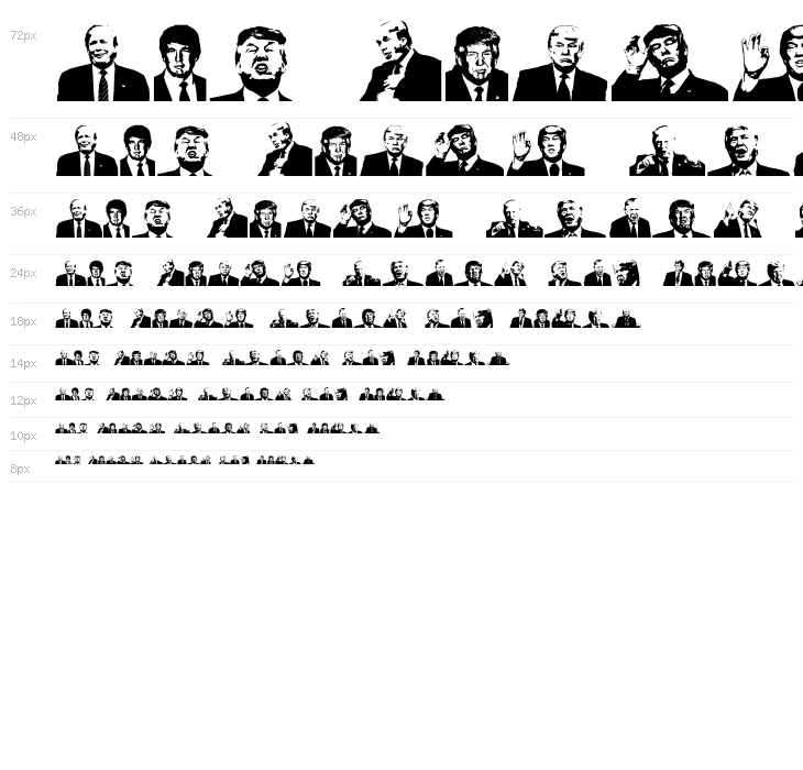 Trump-Regular Waterfall