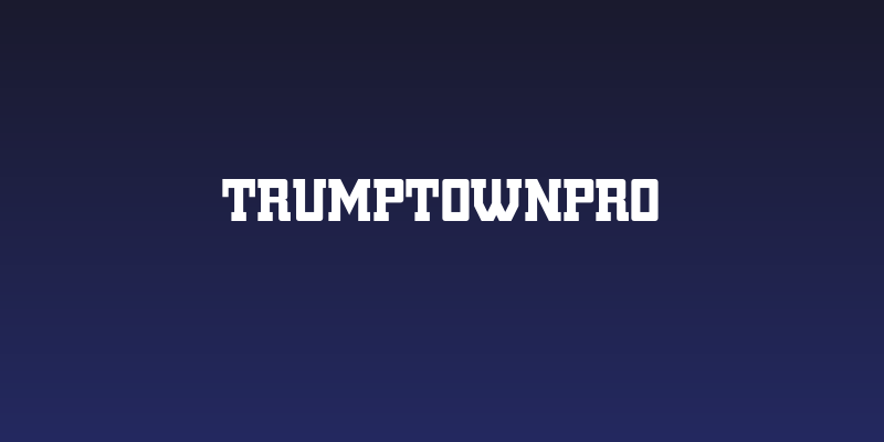 TrumpTownPro Social Header