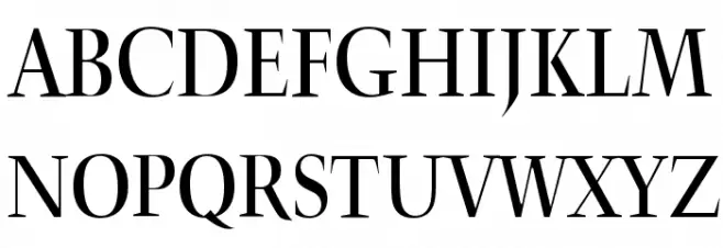 TrumpetLite-Normal Schriftart Groß