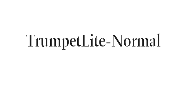 TrumpetLite-Normal Logo