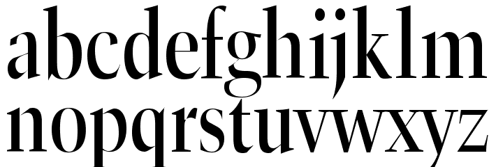 TrumpetLite-Normal Font LOWERCASE
