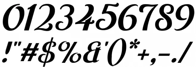 Trumpit Font OTHER CHARS