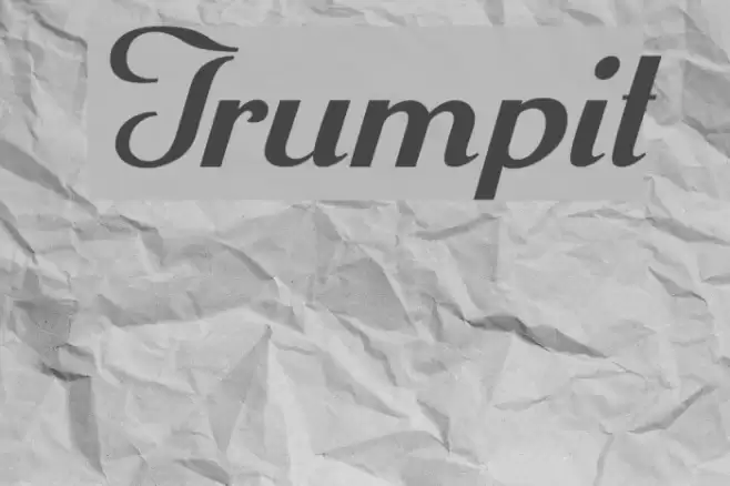 Trumpit Font examples