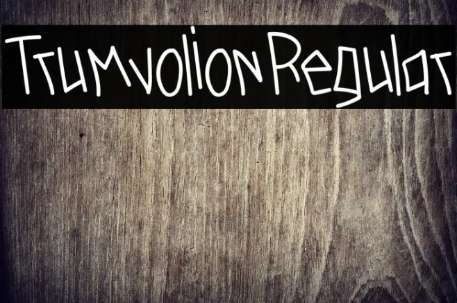 TrumvolionRegular Example 2