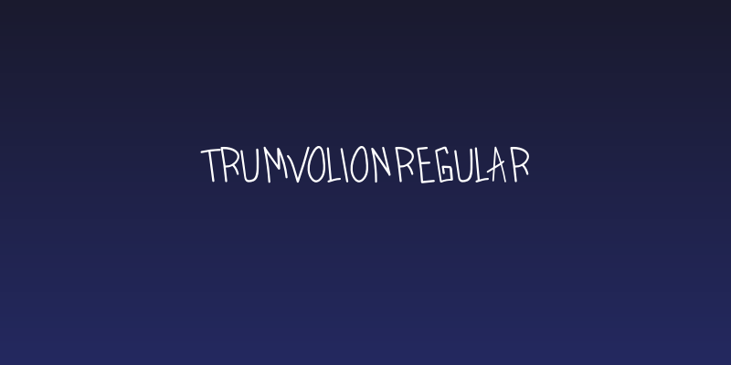 TrumvolionRegular Social Header
