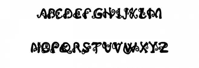 Trunk Up Regular Schriftart Groß