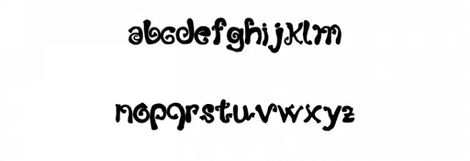 Trunk Up Regular 字体 小写