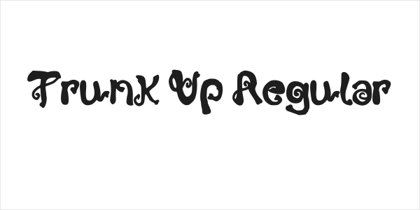 Trunk Up Regular Logo