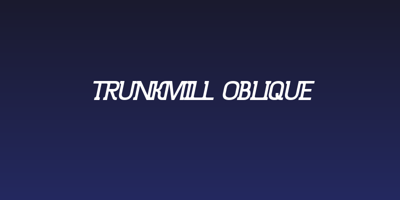 Trunkmill Oblique Social Header