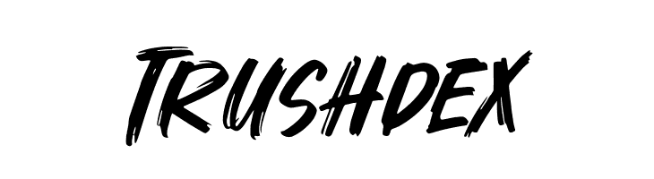 Trushdex  免费字体下载