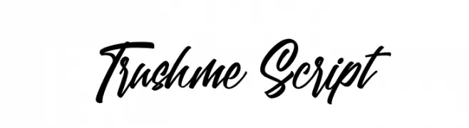 Trushme Script  नि: शुल्क फ़ॉन्ट्स डाउनलोड