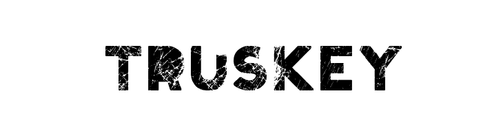 Truskey  font caratteri gratis