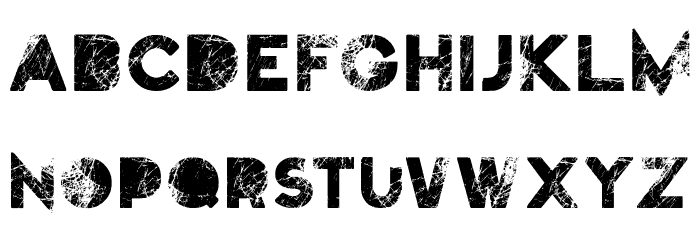 Truskey Font LOWERCASE