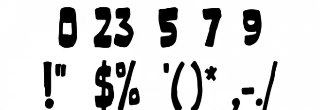 Trust Issue Font OTHER CHARS