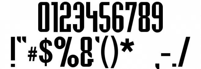 Trust This One Font OTHER CHARS