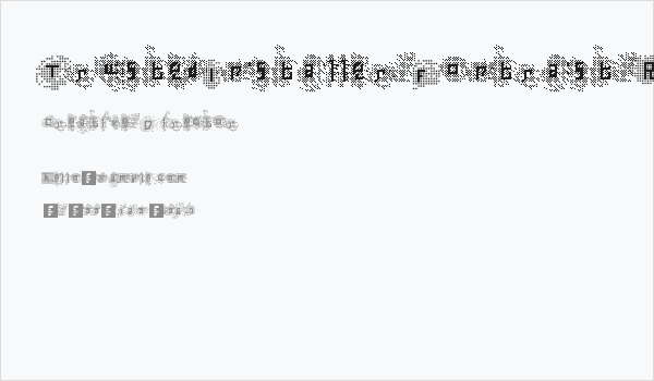 TrustedInstaller Fontrast Regular Business Card