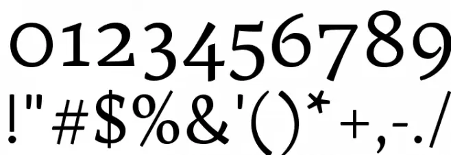 Trykker Regular Font OTHER CHARS