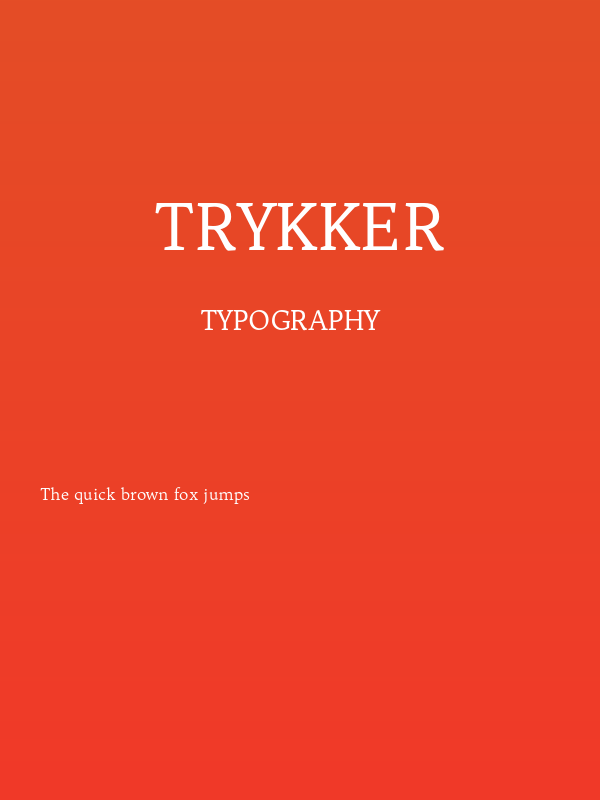Trykker Poster