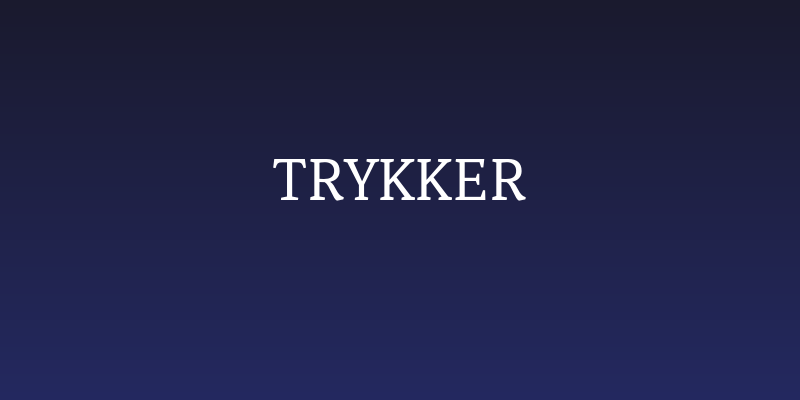 Trykker Social Header