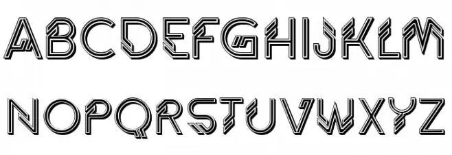 Trylogy Regular Schriftart Groß