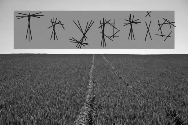 Tryptic Font examples